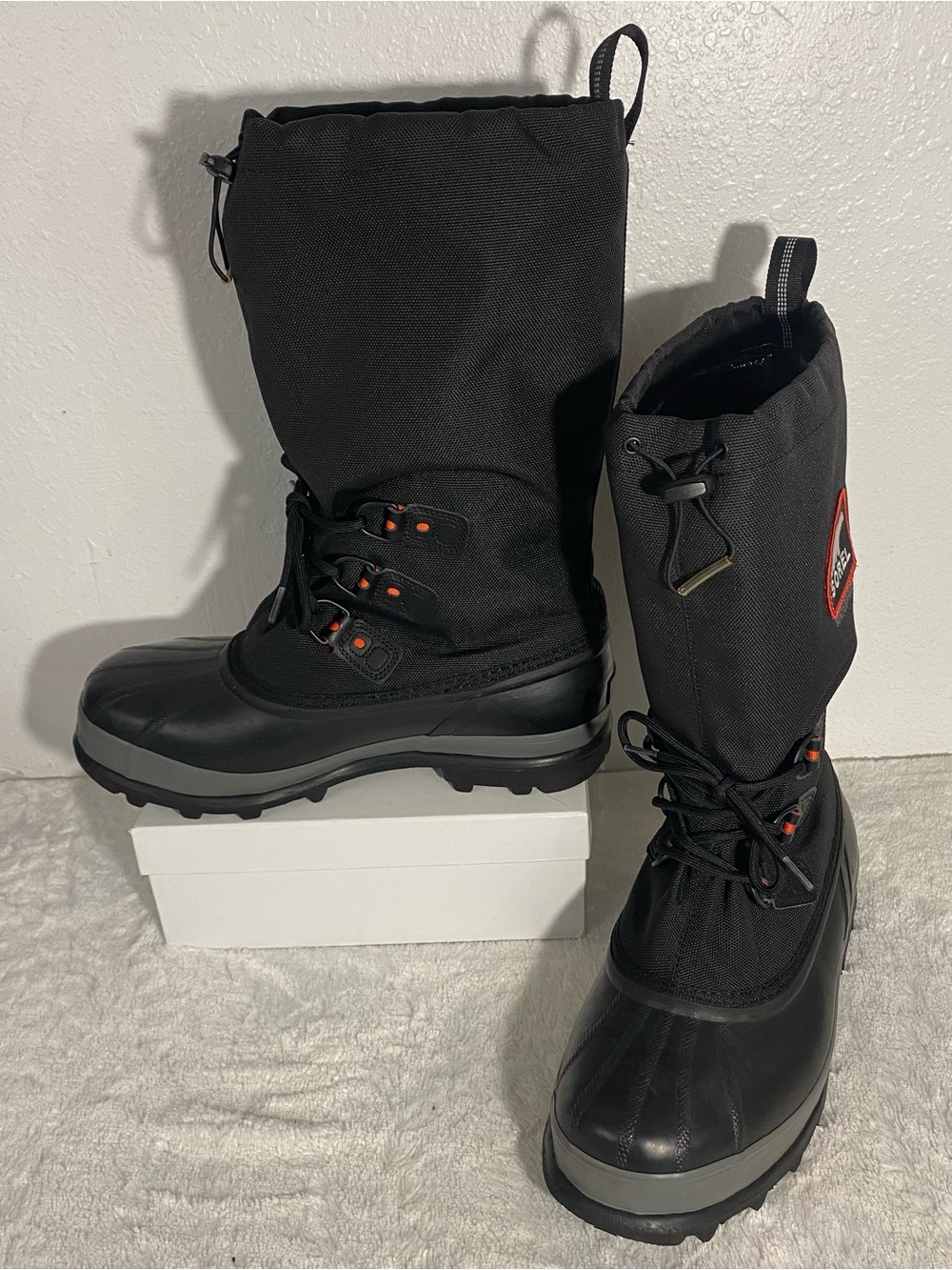Sorel Glacier XT Waterproof Winter Boots Men’s Size 12 Black